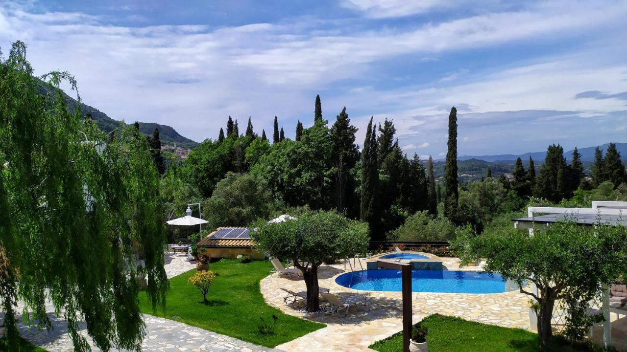 Villa Claire Corfu Achílleion Exteriör bild