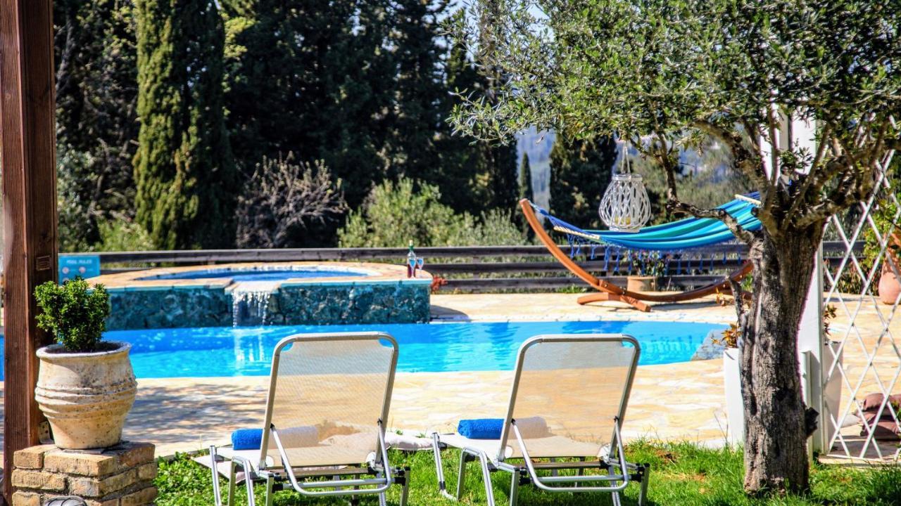 Villa Claire Corfu Achílleion Exteriör bild
