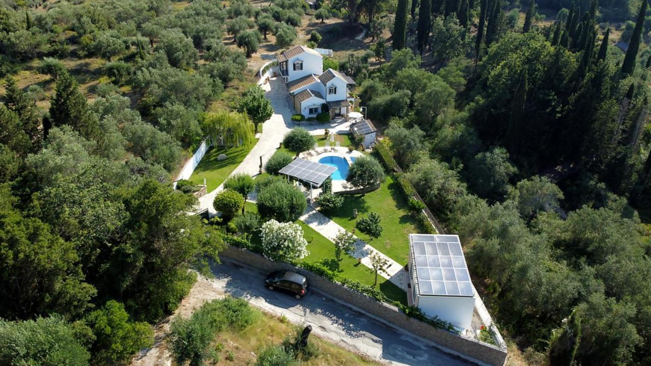 Villa Claire Corfu Achílleion Exteriör bild