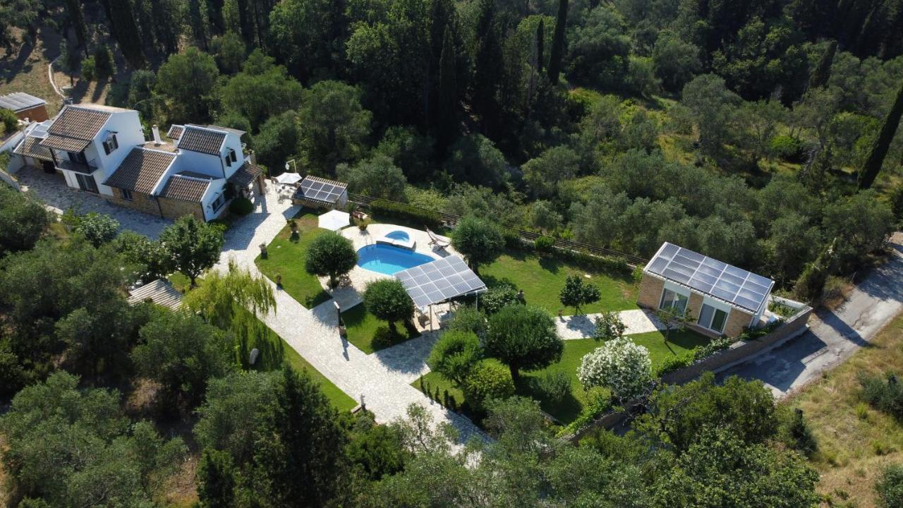 Villa Claire Corfu Achílleion Exteriör bild