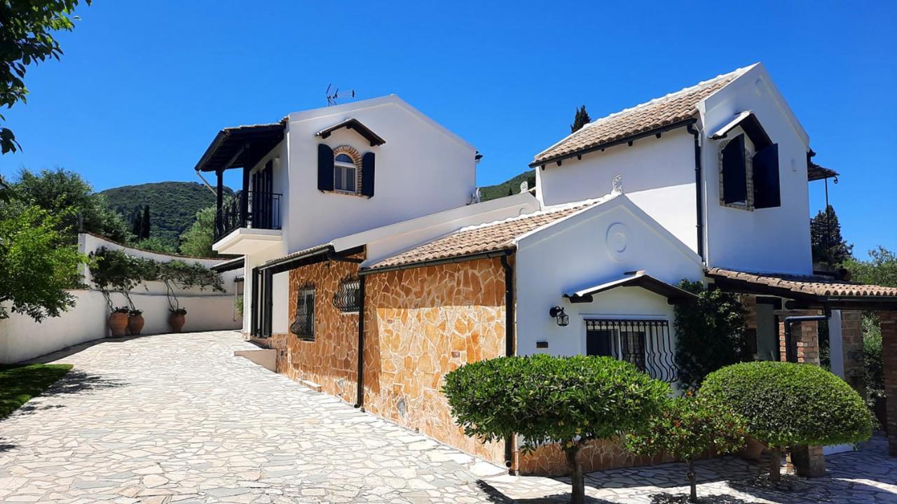 Villa Claire Corfu Achílleion Exteriör bild