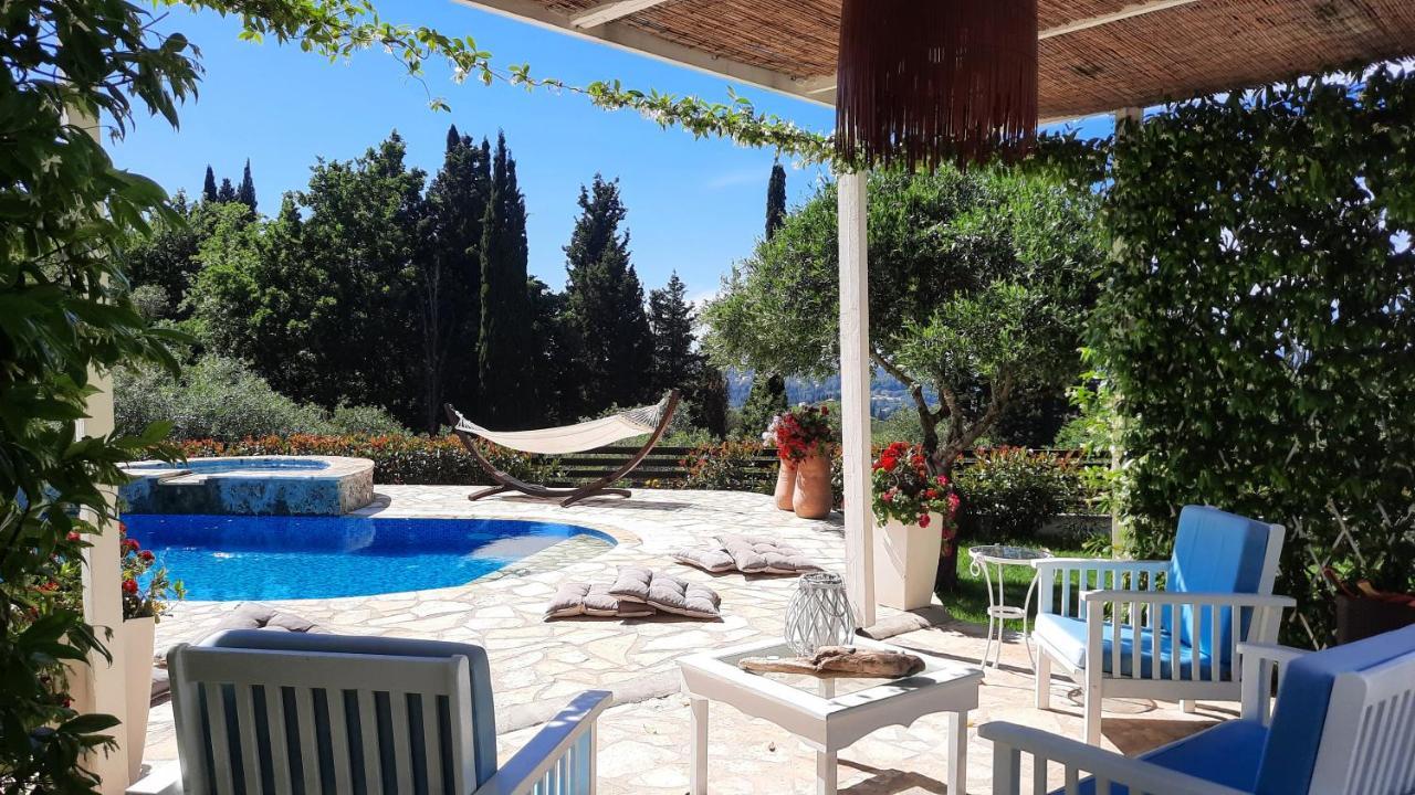 Villa Claire Corfu Achílleion Exteriör bild