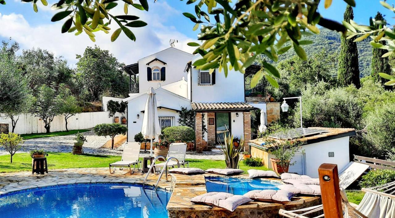 Villa Claire Corfu Achílleion Exteriör bild